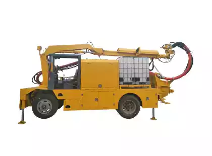 DHSP2015 Robotic Shotcrete machine