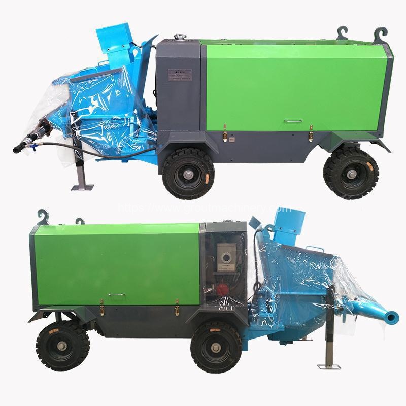 DYP90A wet shotcrete machine