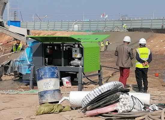 How to operate a shotcrete machine-1