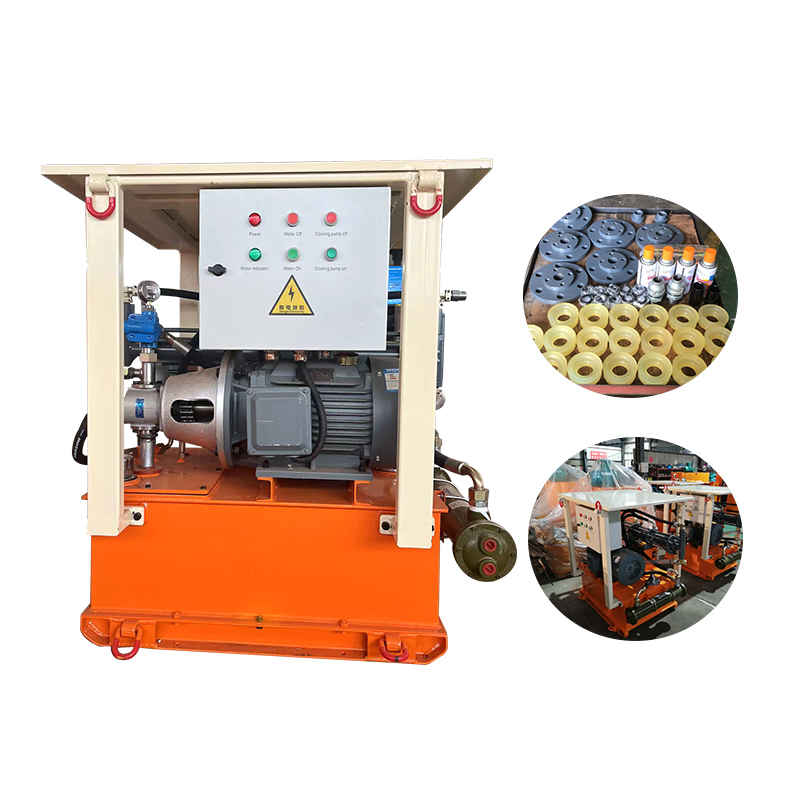 DH150 Continuously Variable flow and pressure electric hydraulic cement grout pump