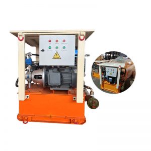 DH190 High pressure large flow hydraulic electric cement grout pump