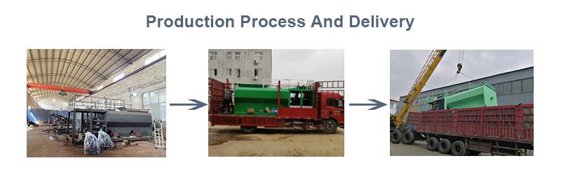 DF Hydroseeder process and delivery
